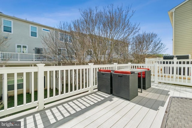 2707 Amber Crest Rd, Hanover, MD 21076 - view of deck