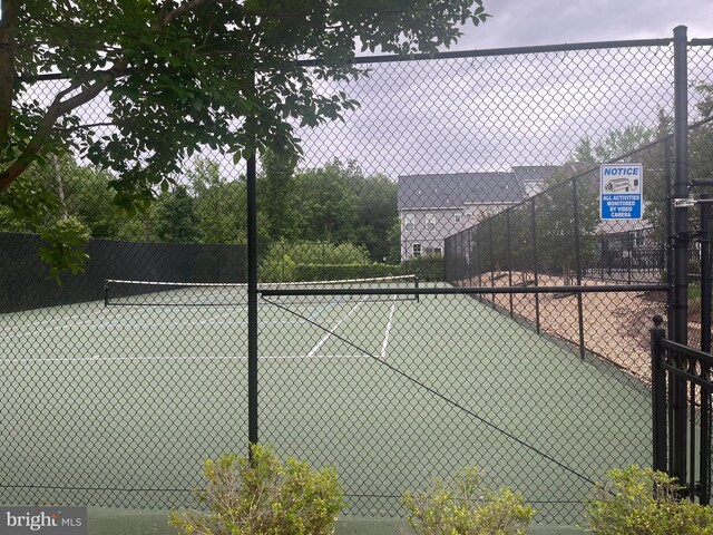 2707 Amber Crest Rd, Hanover, MD 21076 - view of tennis court