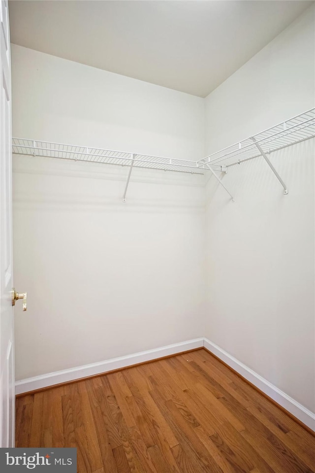 2907 Dumas St, Alexandria, VA 22306 - spacious closet featuring wood finished floors