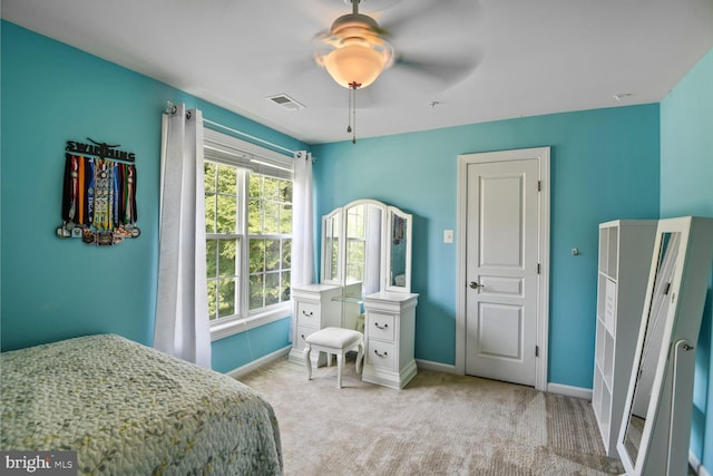 1413 Triton Ct, Edgewater, MD 21037 - bedroom featuring carpet flooring and a ceiling fan