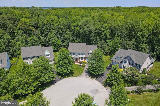 1413 Triton Ct, Edgewater, MD 21037 - drone / aerial view of a forest