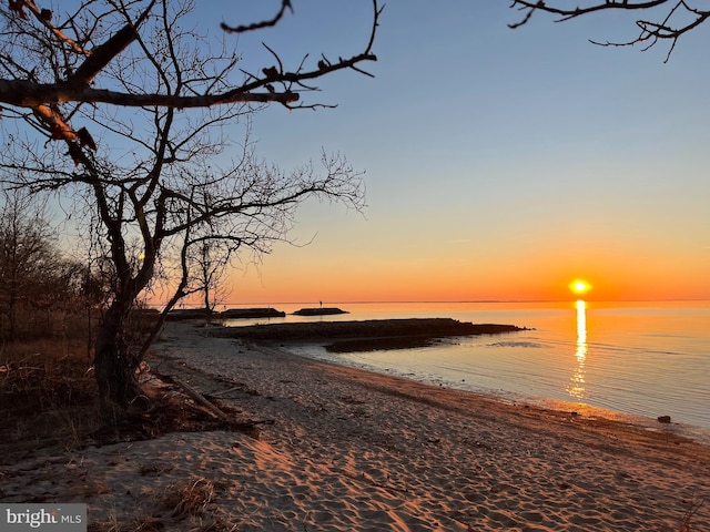 1413 Triton Ct, Edgewater, MD 21037 - water view featuring nearby beach