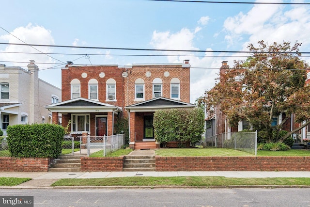 1818 Newton St NE, Washington, DC 20018 - view of front facade featuring brick siding and a porch