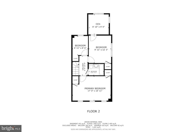 1818 Newton St NE, Washington, DC 20018 - view of home floor plan