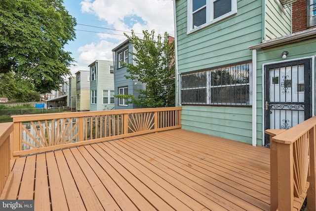 1818 Newton St NE, Washington, DC 20018 - view of wooden terrace