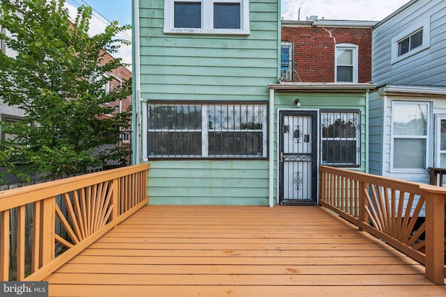 1818 Newton St NE, Washington, DC 20018 - view of wooden deck