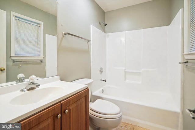 14050 Oaks Rd, Hughesville, MD 20637 - full bath with shower / washtub combination, vanity, and tile patterned flooring