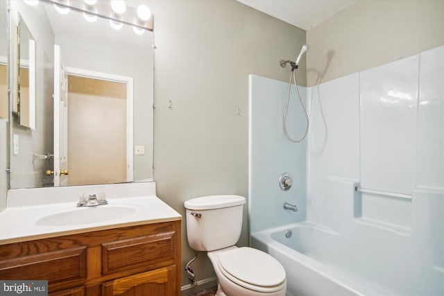 14050 Oaks Rd, Hughesville, MD 20637 - full bathroom featuring vanity and shower / washtub combination