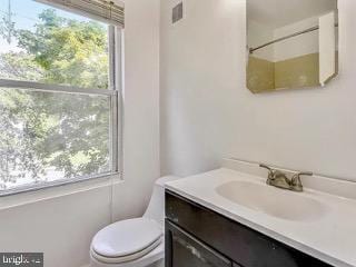 5005 Berwyn Rd, College Park, MD 20740 - bathroom with vanity and toilet