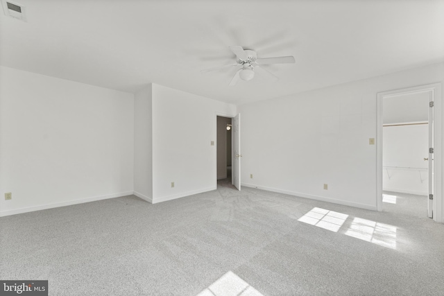 27 Brown Cir, Fredericksburg, VA 22405 - unfurnished room with ceiling fan and carpet floors