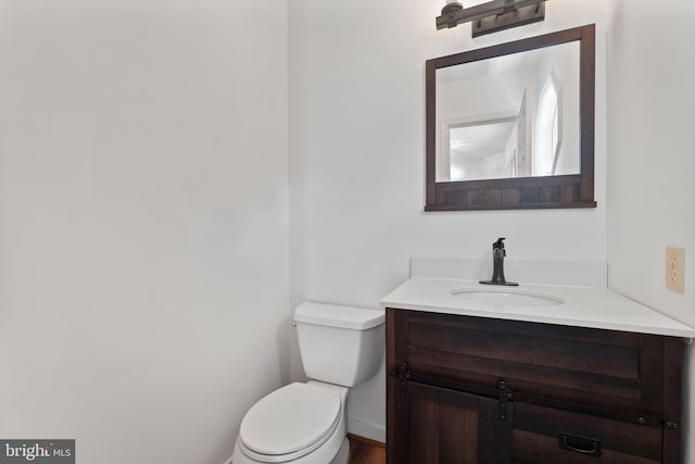 27 Brown Cir, Fredericksburg, VA 22405 - half bathroom with toilet and vanity