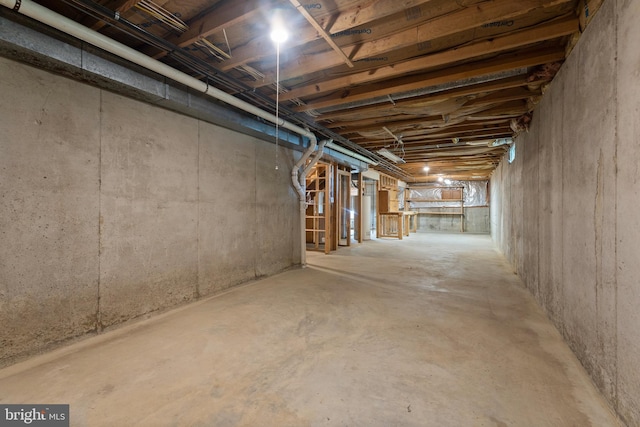 27 Brown Cir, Fredericksburg, VA 22405 - view of unfinished below grade area