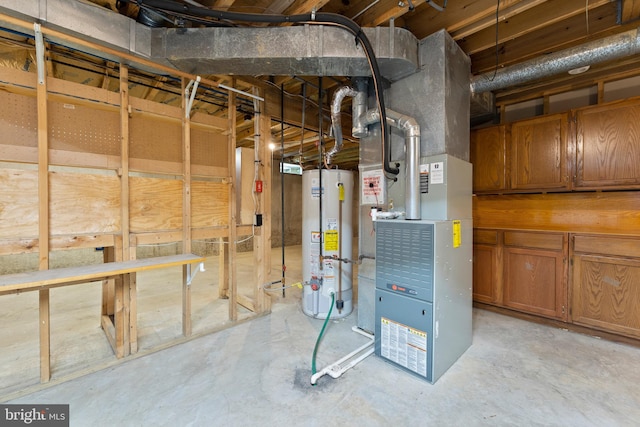 27 Brown Cir, Fredericksburg, VA 22405 - utilities featuring gas water heater and heating unit