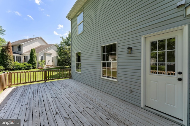 27 Brown Cir, Fredericksburg, VA 22405 - view of wooden deck