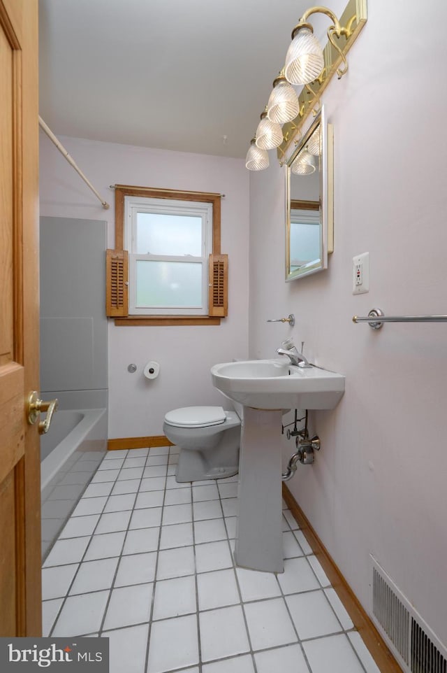 26 Rose Ln, Cherry Hill, NJ 08002 - full bathroom featuring bathing tub / shower combination and tile patterned flooring