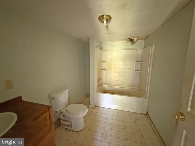 505 Battlefield Ft, Defiance, VA 24437 - full bath featuring tile patterned floors, vanity, and  shower combination