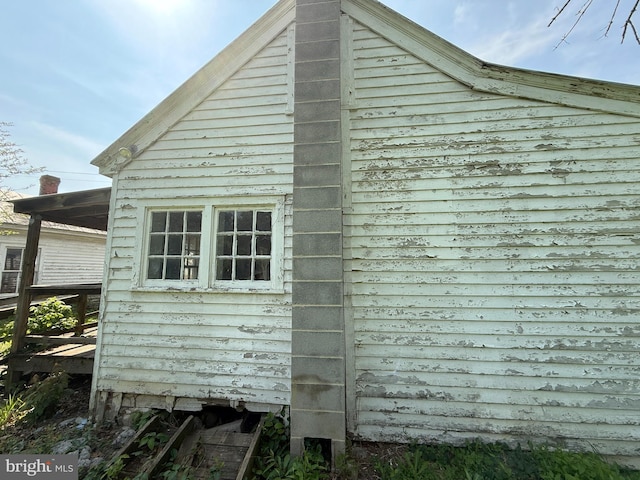 505 Battlefield Ft, Defiance, VA 24437 - view of home's exterior featuring a deck