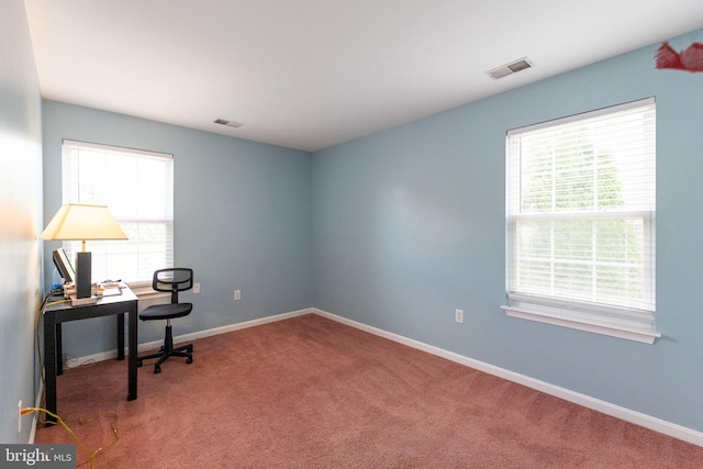 6221 Sandpiper Ct Unit 7, Elkridge, MD 21075 - carpeted office featuring baseboards