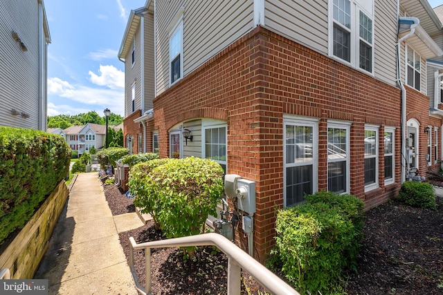 6221 Sandpiper Ct Unit 7, Elkridge, MD 21075 - view of home's exterior with brick siding