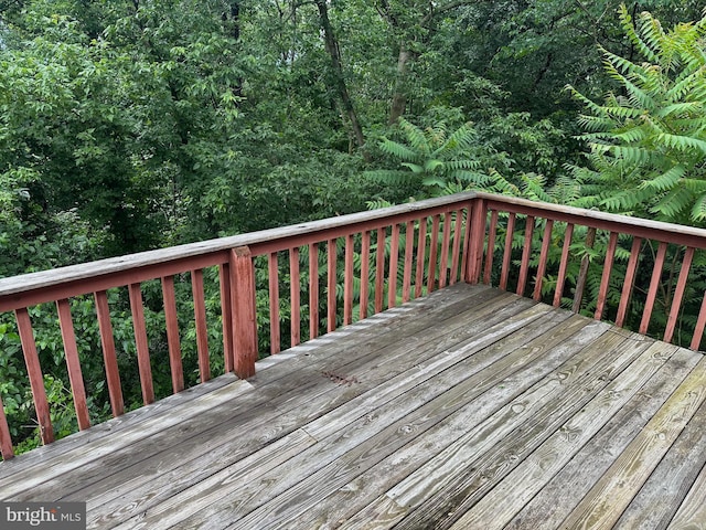 769 S Water St, Woodstock, VA 22664 - view of deck