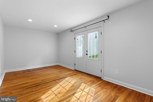 4 Haslet Way, Wilmington, DE 19807 - foyer entrance featuring light wood-type flooring and recessed lighting