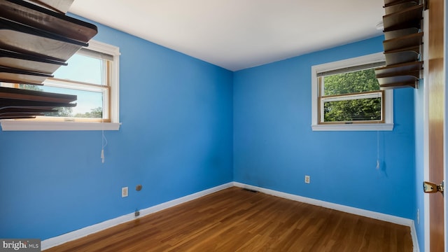 237 Louise Dr, Morrisville, PA 19067 - empty room featuring dark wood finished floors