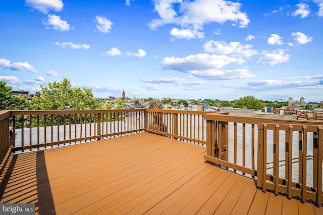 1717 Bank St, Baltimore, MD 21231 - view of wooden deck