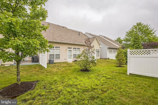 7206 Paperbark Ter, Laurel, MD 20707 - rear view of property with a shingled roof