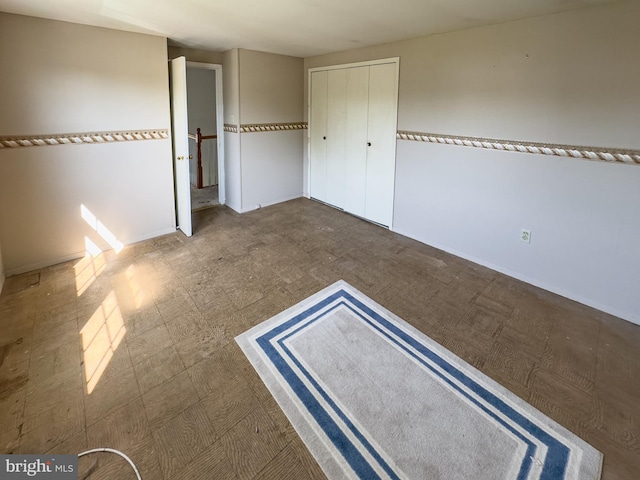 35 Gentry Ln, Willingboro, NJ 08046 - unfurnished bedroom featuring a closet and tile patterned floors