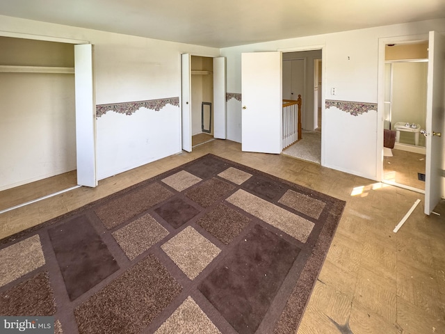 35 Gentry Ln, Willingboro, NJ 08046 - unfurnished bedroom featuring multiple closets