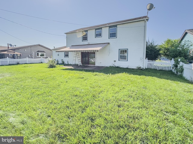 35 Gentry Ln, Willingboro, NJ 08046 - back of property with a fenced backyard