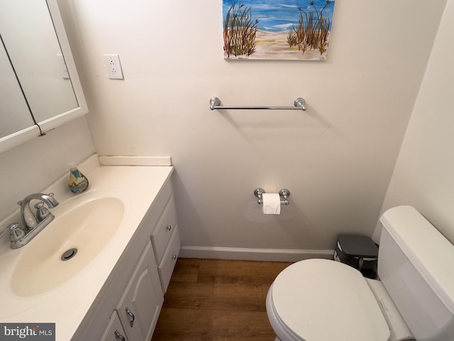 35 Gentry Ln, Willingboro, NJ 08046 - half bath with wood finished floors and vanity