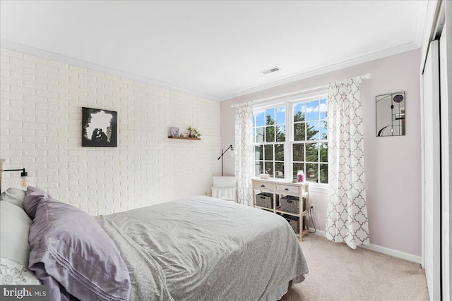 4 William Howard Dr, Glen Mills, PA 19342 - bedroom featuring carpet floors and ornamental molding
