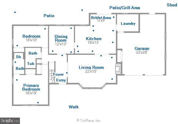 12116 Long Ridge Ln, Bowie, MD 20715 - view of home floor plan