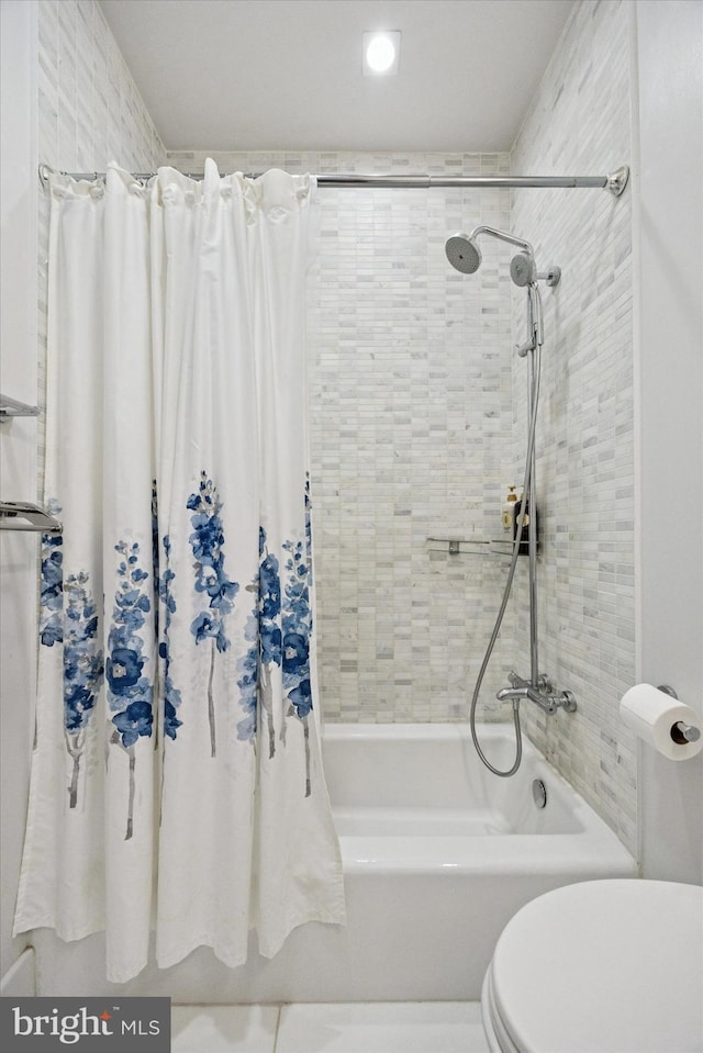 621 S 24th St Unit 204, Philadelphia, PA 19146 - full bathroom with shower / tub combo and recessed lighting