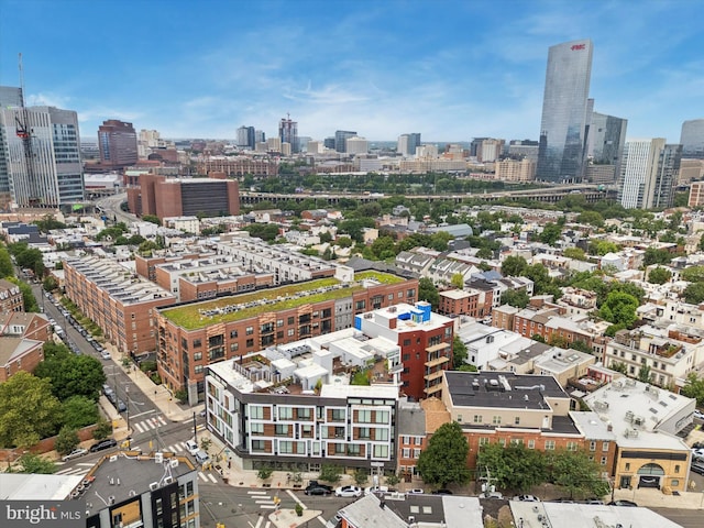 621 S 24th St Unit 204, Philadelphia, PA 19146 - drone / aerial view of skyline