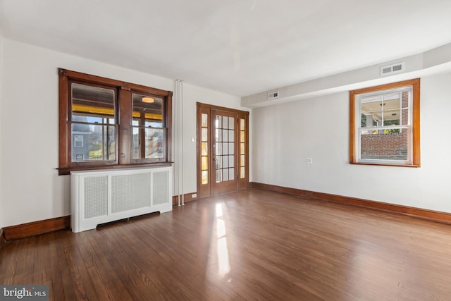 313 W 5th Ave, Conshohocken, PA 19428 - unfurnished room with radiator and wood finished floors