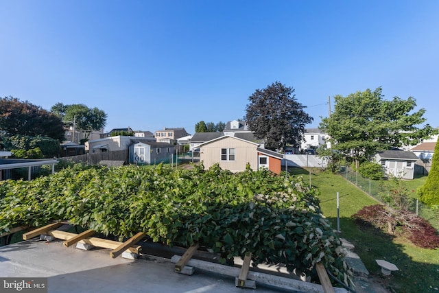 313 W 5th Ave, Conshohocken, PA 19428 - view of yard with a residential view and a shed