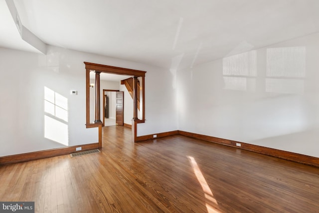 313 W 5th Ave, Conshohocken, PA 19428 - unfurnished room featuring baseboards and wood-type flooring