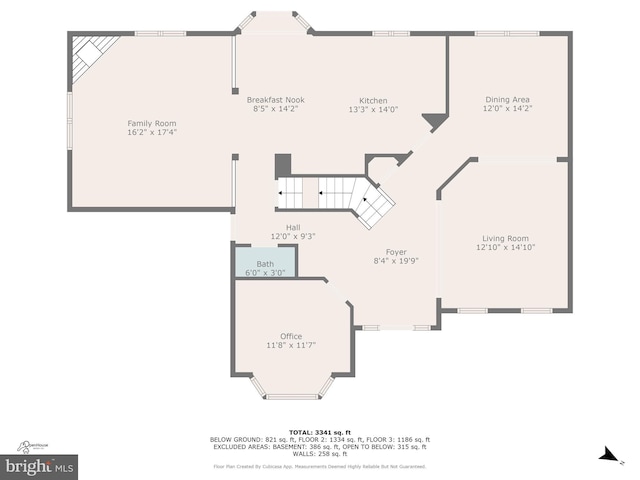 9242 Glen Meadow Ln, Bristow, VA 20136 - view of property floor plan