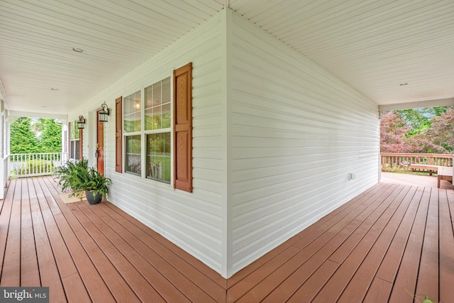 14057 Broadview Ln, Culpeper, VA 22701 - view of wooden porch