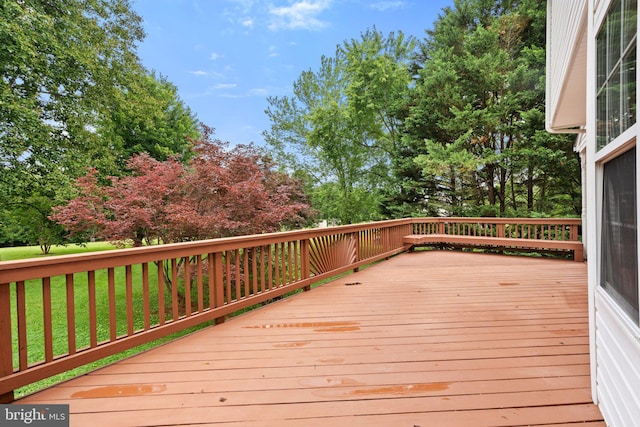 14057 Broadview Ln, Culpeper, VA 22701 - deck featuring a yard