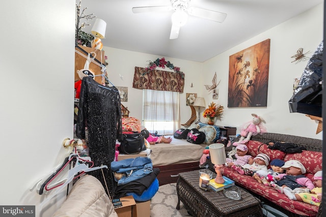 5955 Plumwood Ln, Woodbridge, VA 22193 - bedroom featuring a ceiling fan