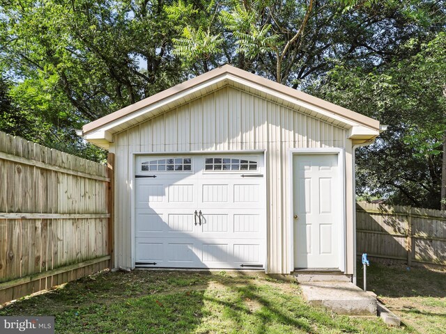 674 Harrison Ave, Berkeley Springs, WV 25411 - view of detached garage
