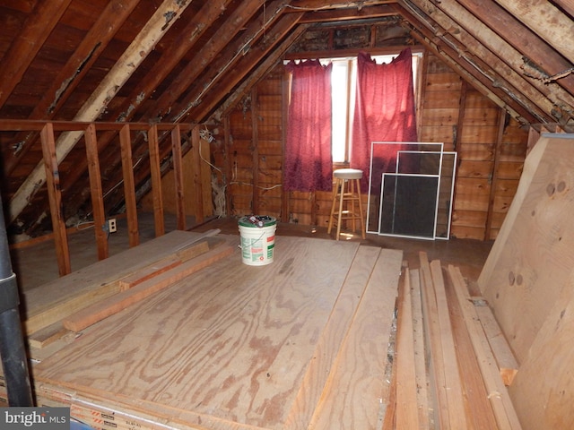 5809 Eurith Ave, Baltimore, MD 21206 - view of unfinished attic