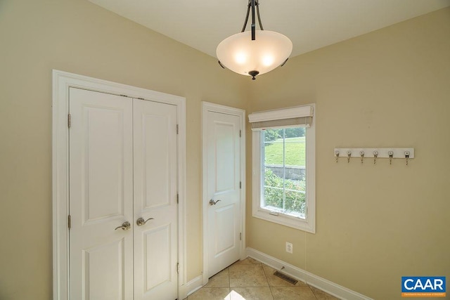 3525 Rocks Mill Ln, Charlottesville, VA 22903 - entryway with baseboards and light tile patterned floors