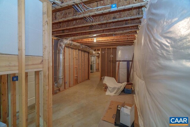3525 Rocks Mill Ln, Charlottesville, VA 22903 - view of unfinished basement