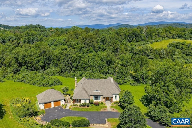 3525 Rocks Mill Ln, Charlottesville, VA 22903 - view of subject property with a heavily wooded area