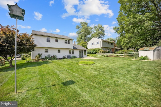 510 Revere Ct, Hockessin, DE 19707 - view of yard with a storage shed