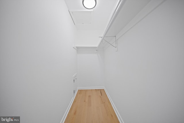 3114 Berry Rd NE Unit 21, Washington, DC 20018 - spacious closet with light wood-type flooring